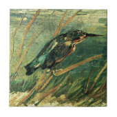 De Kingfisher van Vincent van Gogh Tegeltje (Voorkant)
