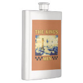 De King's Mannen Schaakspeler Flacon (Rechts)