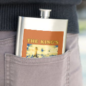 De King's Mannen Schaakspeler Flacon (Voorbeeld)