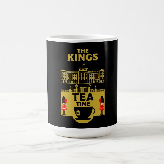 De Kings Tea Royal Corporation Large Coffee Mok (Midden)