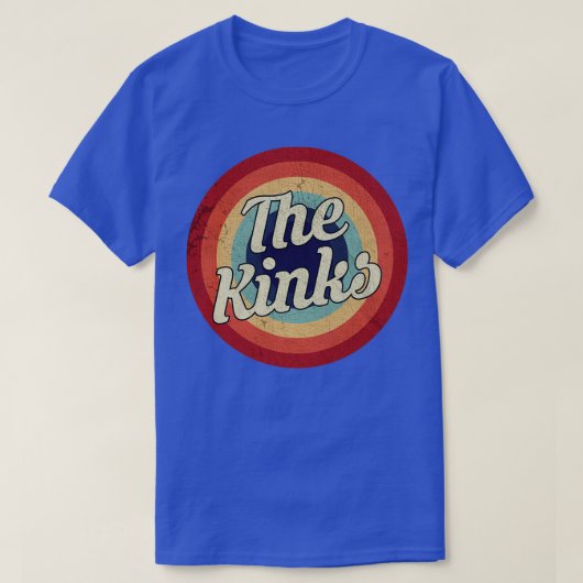 De Kinks Retro Circle T-shirt (Design voorkant)