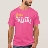 De Kinks Retro Faded stijl T-shirt (Voorkant)