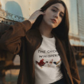 De kip fluistert grappig t-shirt