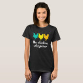 De Kip Flüsterer Liefhebber Boerderij Feest T-shirt (Voorkant volledig)