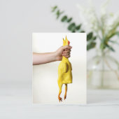 De kip kiezen briefkaart (Staand voorkant)