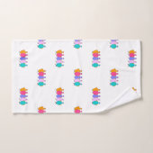 De kip of de Schattigee Kinderen Bad Handdoek (Handdoek)