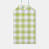 De kip schildert een mooi paasei. cadeaulabel (Achterkant)