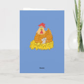 De Kip van het land en de Kaart van de Verjaardag (Achterkant)