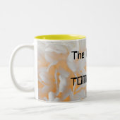 De kip van TOMORROW Tweekleurige Koffiemok (Links)