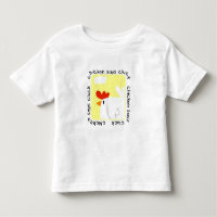 De kip zegt T-shirts en Giften klok