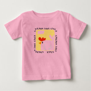 De kip zegt T-shirts en Giften klok