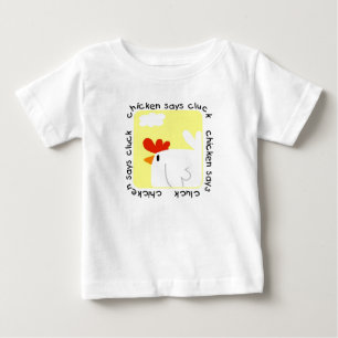 De kip zegt T-shirts en Giften klok
