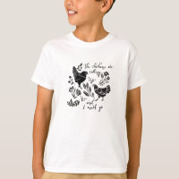 De kippen noemen Kinderen de basis T-shirt