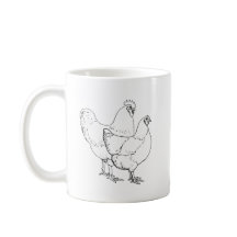 De Kippen van het Ras van de erfenis - Haan en Kip