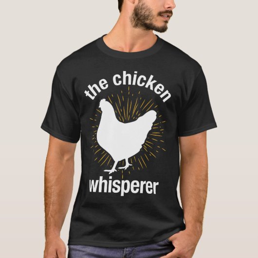 De Kippenfluisteraar Boer T-shirt (Voorkant)