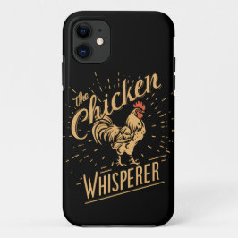 De Kippenfluisteraar Funny Kippenliefhebber Boerde Case-Mate iPhone Case
