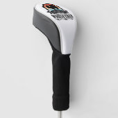 De Kippenfluisteraar Grappig Golfheadcover (Schuin)
