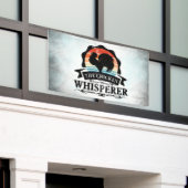 De Kippenfluisteraar Grappig Spandoek (Buitenkant Gebouw)