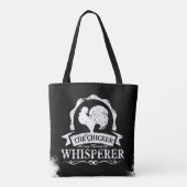De Kippenfluisteraar Grappig Tote Bag (Achterkant)