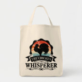 De Kippenfluisteraar Grappig Tote Bag (Voorkant)