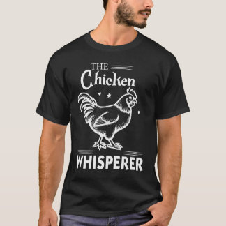 De Kippenfluisteraar Grappige Kippenliefhebber Boe T-shirt