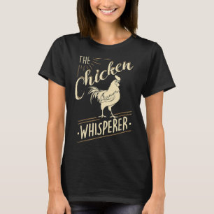 De kippenkop Whisperer Funny Chicken Lover Farming T-shirt