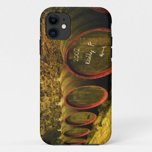 De Kiralyudvar-wijnmachine: Vaten met Tokaj-wijn Case-Mate iPhone Case (Achterkant)