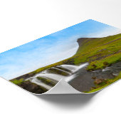 De Kirkjufell-waterval en berg Poster (Hoek)