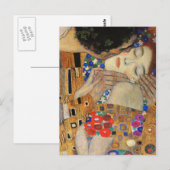 De Kiss (Detail) Gustav Klimt Briefkaart (Voorkant / Achterkant)
