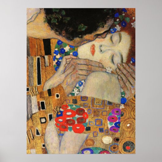 De Kiss (Detail) Gustav Klimt Poster (Voorkant)