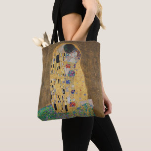 De Kiss (geliefden) Der Kuss (Liebespaar) G. Klimt Tote Bag