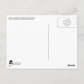 De Kiss Goodbye is Abstract op een Briefkaart (Achterkant)