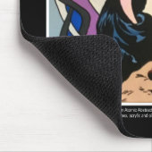 De Kiss Goodbye is Abstract op een Muismat (Hoek)