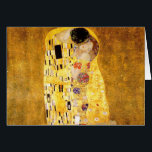 De Kiss Gustav Klimt<br><div class="desc">Imperial Austrian Painter Gustav Klimt's meesterwerk : het schilderij van Kiss</div>