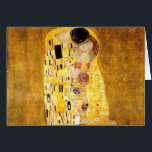 De Kiss Gustav Klimt<br><div class="desc">Imperial Austrian Painter Gustav Klimt's meesterwerk : het schilderij van Kiss</div>