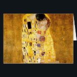 De Kiss Gustav Klimt<br><div class="desc">Imperial Austrian Painter Gustav Klimt's meesterwerk : het schilderij van Kiss</div>