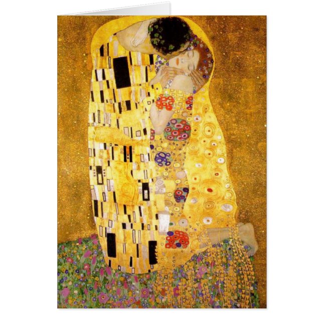 De Kiss Gustav Klimt (Voorkant)