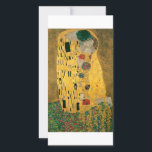 De Kiss - Gustav Klimt<br><div class="desc">Bekend romantisch schilderij van Gustav Klimt. De Kiss is een prachtig meesterwerk voor echte liefhebbers van geweldige kunst.</div>