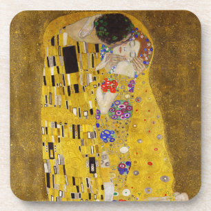 De Kiss - Gustav Klimt Bier Onderzetter