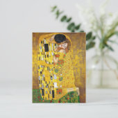 de Kiss - Gustav Klimt Briefkaart (Staand voorkant)