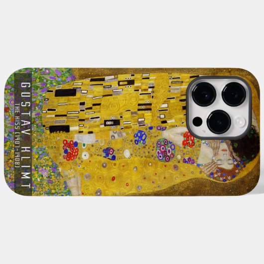 De Kiss - Gustav Klimt Case-Mate iPhone Case (Achterkant (horizontaal))