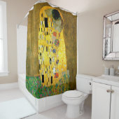 De Kiss ~ Gustav Klimt Douchegordijn (In situ)