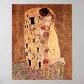 De Kiss Gustav Klimt Fine Art Poster (Voorkant)