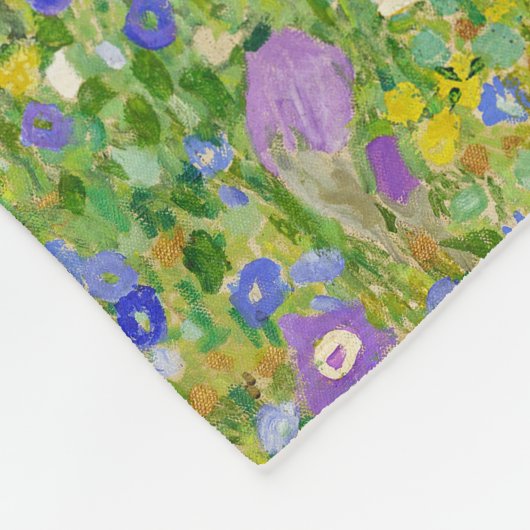 De Kiss - Gustav Klimt Fleece Deken (Hoek)