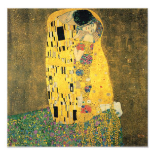 De Kiss - Gustav Klimt Foto Afdruk