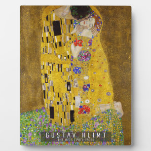 De Kiss - Gustav Klimt Fotoplaat