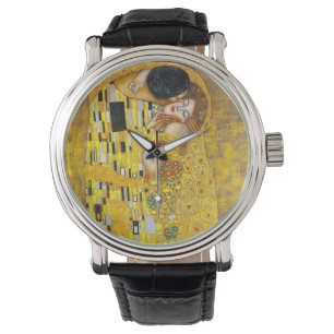 de Kiss - Gustav Klimt Horloge
