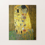 De Kiss ~ Gustav Klimt Legpuzzel<br><div class="desc">Dit is The Kiss geschilderd door Gustav Klimt in 1907. Het is het beroemdste Art Nouveau-schilderij uit de geschiedenis</div>