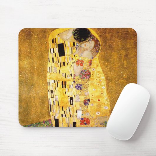 De Kiss Gustav Klimt Muismat (Met muis)