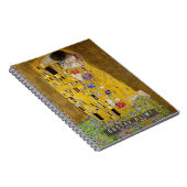De Kiss - Gustav Klimt Notitieboek (Rechterzijde)